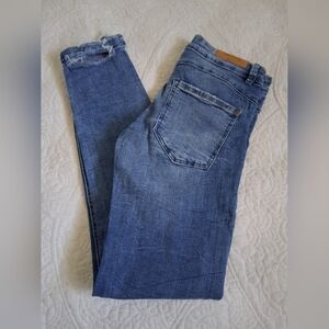 ZARA TRAFALUC DENIMWEAR BLUE SKINNY JEANS